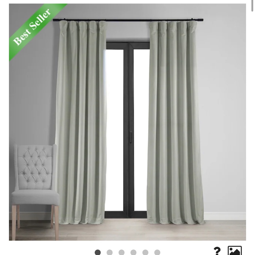 Velvet Blackout Curtains